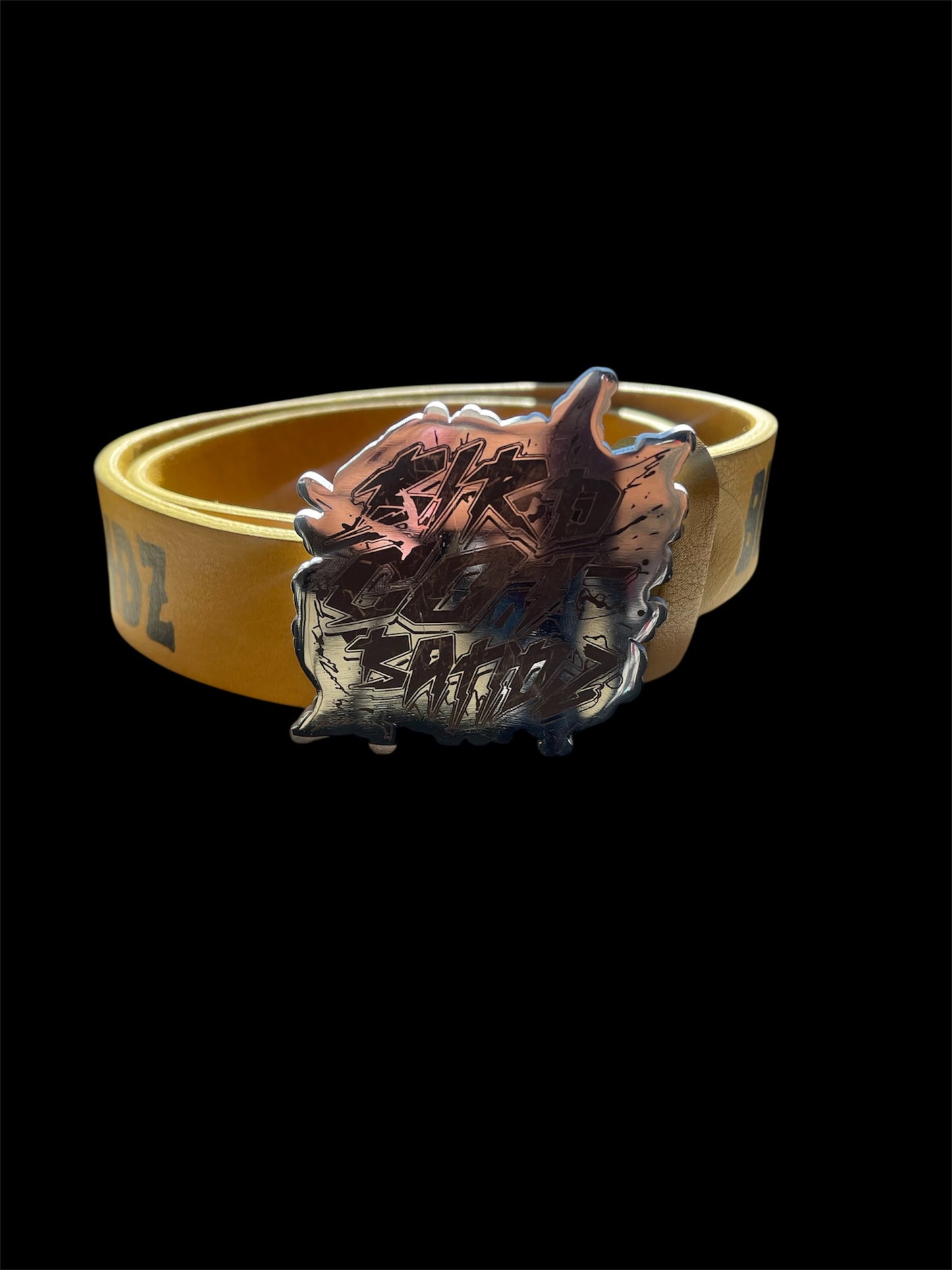 BGB Yellow Buckle Belt